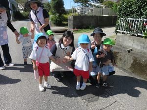 歩こ～う🎵歩こ～う🎵（鳥・花・虹組）